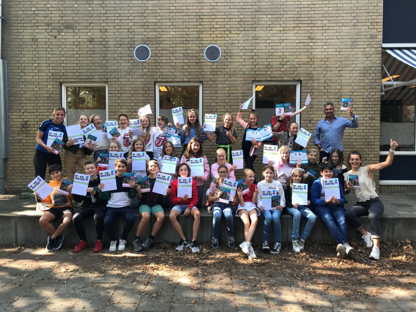 Uitreiking Sportgids en certificaten Move Mates