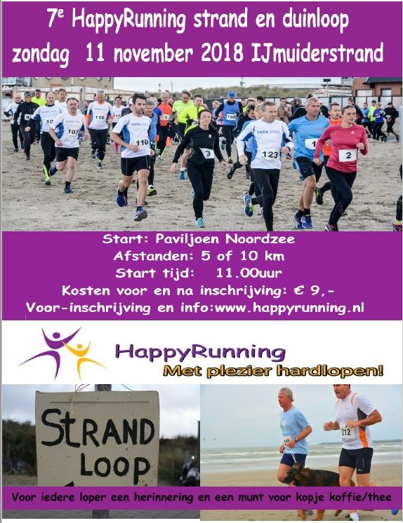 7e HappyRunning strand en duinloop