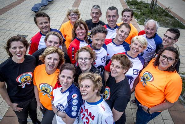 IJmondrunners klaar voor de Roparun