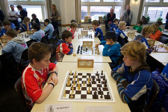 Schoolschaak toernooi