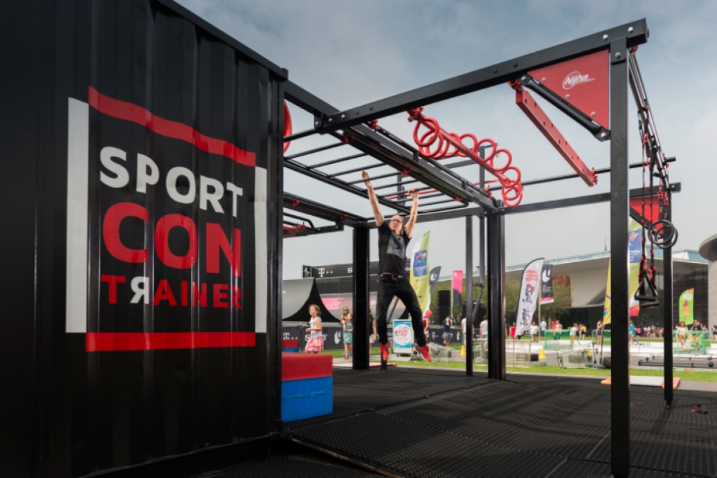 Officiële opening SportContrainer