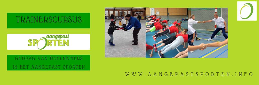 Trainerscursus aangepast sporten in september